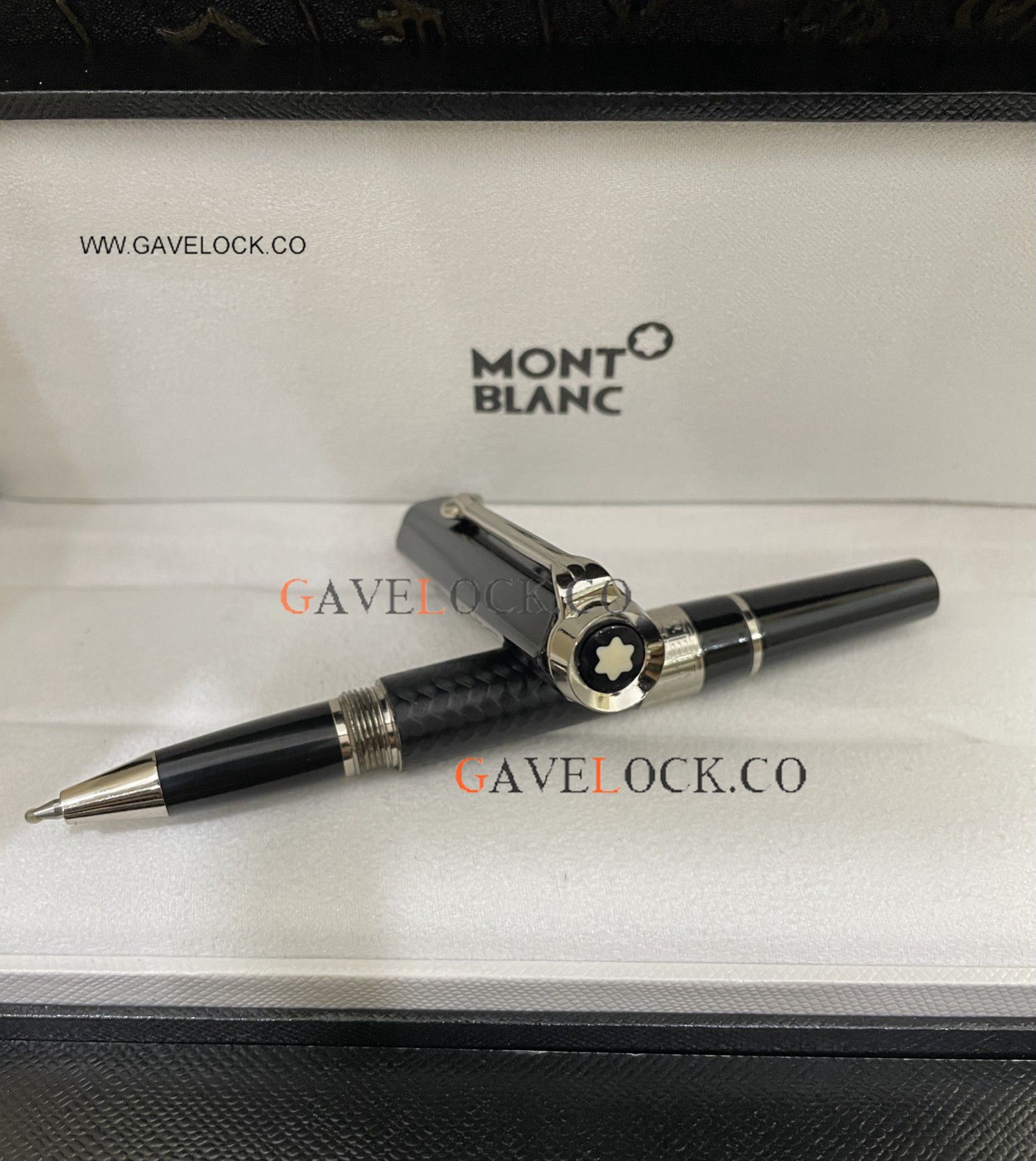 AAA Replica Montblanc Shakespeare Rollerball Silver Clip